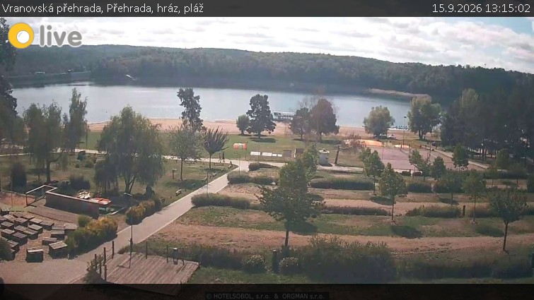 Vranovská přehrada - Přehrada, hráz, pláž - 15.9.2026 v 13:15