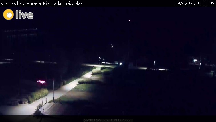 Vranovská přehrada - Přehrada, hráz, pláž - 19.9.2026 v 03:31