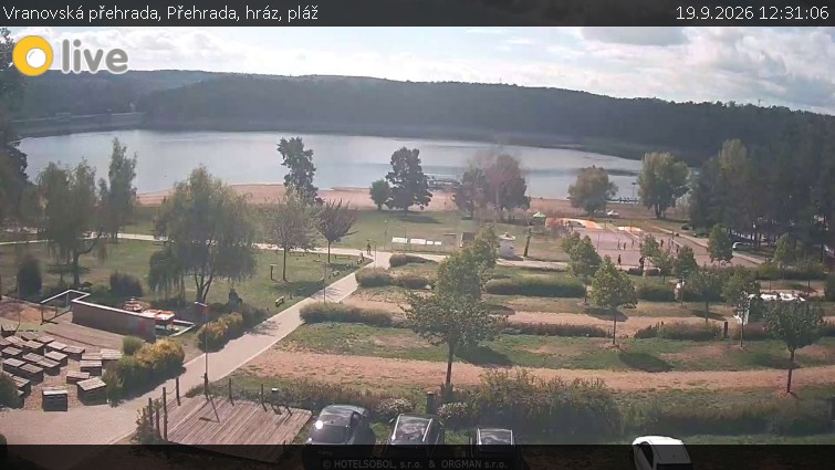 Vranovská přehrada - Přehrada, hráz, pláž - 19.9.2026 v 12:31