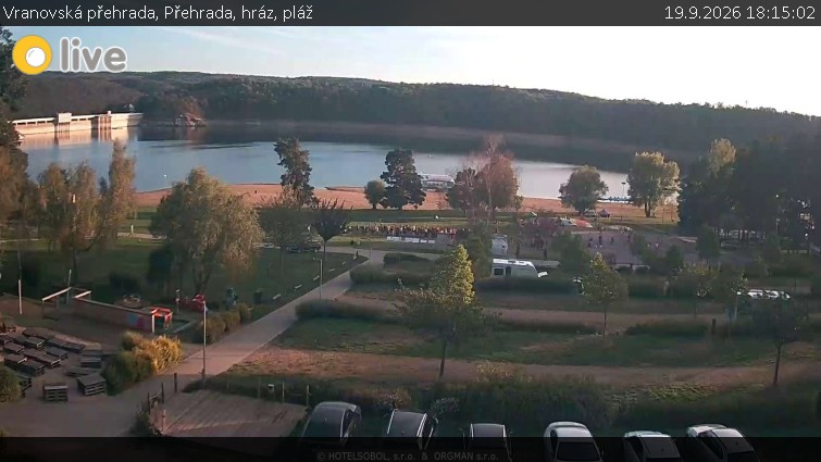 Vranovská přehrada - Přehrada, hráz, pláž - 19.9.2026 v 18:15