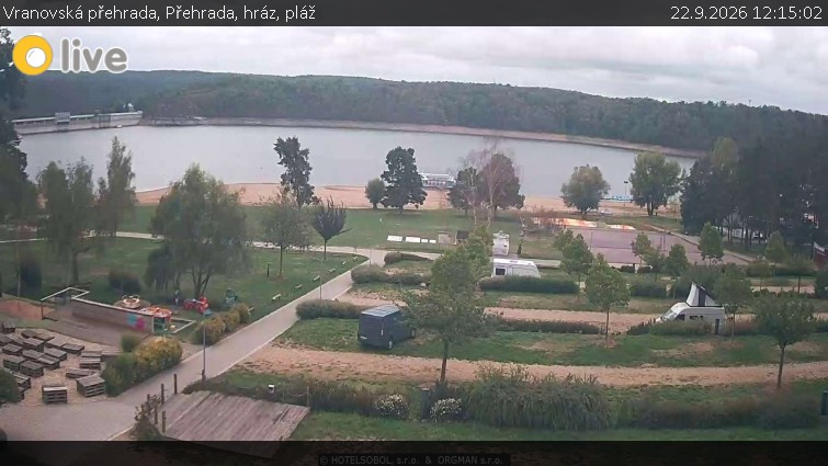 Vranovská přehrada - Přehrada, hráz, pláž - 22.9.2026 v 12:15