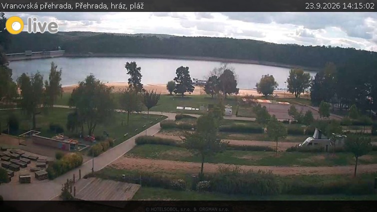 Vranovská přehrada - Přehrada, hráz, pláž - 23.9.2026 v 14:15