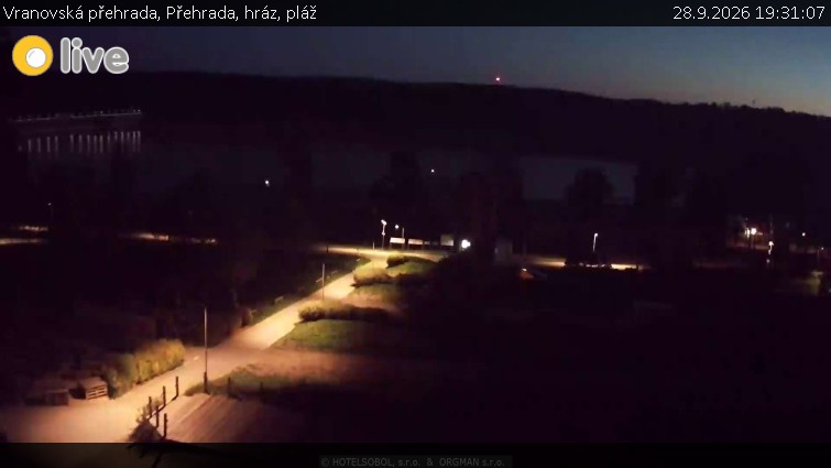 Vranovská přehrada - Přehrada, hráz, pláž - 28.9.2026 v 19:31