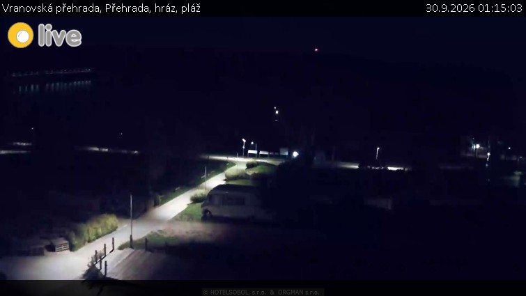 Vranovská přehrada - Přehrada, hráz, pláž - 30.9.2026 v 01:15