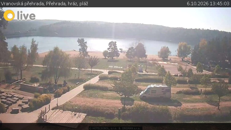Vranovská přehrada - Přehrada, hráz, pláž - 6.10.2026 v 13:45