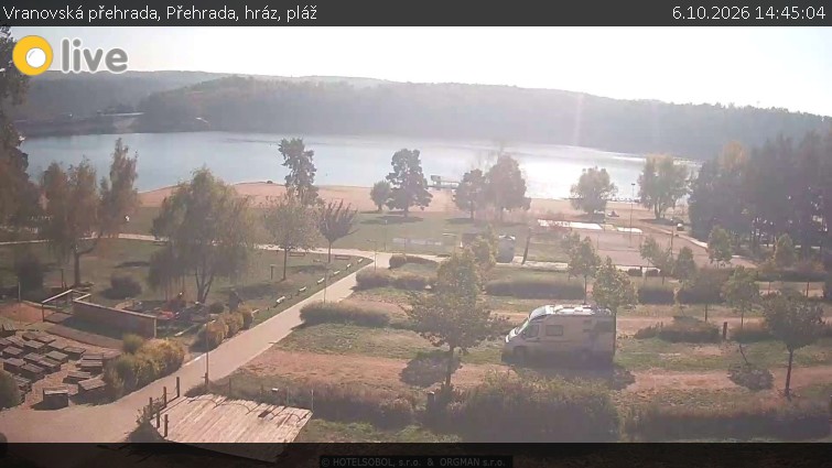 Vranovská přehrada - Přehrada, hráz, pláž - 6.10.2026 v 14:45