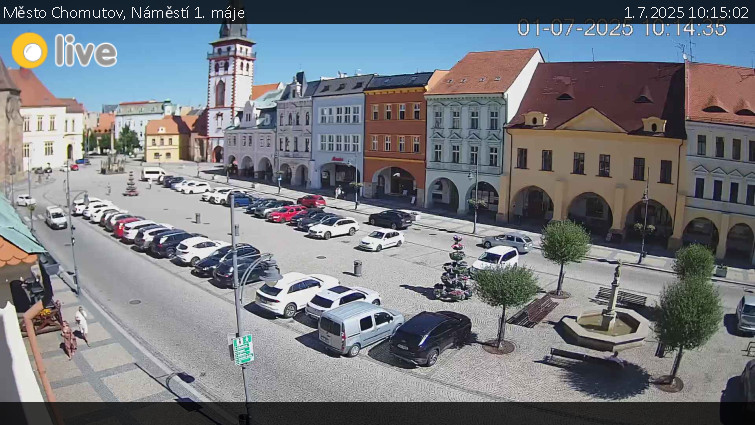 Město Chomutov - Náměstí 1. máje - 1.7.2025 v 10:15 Město Chomutov - Náměstí 1. máje - 1.7.2025 v 10:15