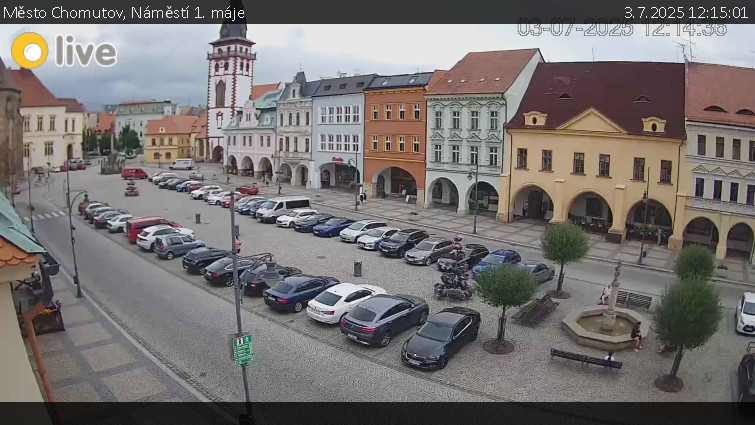 Město Chomutov - Náměstí 1. máje - 3.7.2025 v 12:15