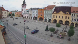 Město Chomutov - Náměstí 1. máje - 7.7.2025 v 06:45