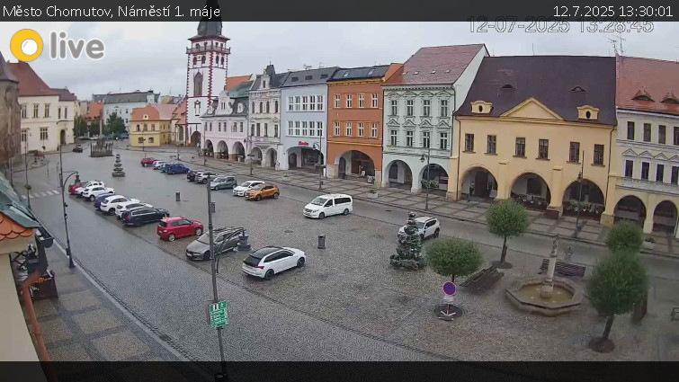 Město Chomutov - Náměstí 1. máje - 12.7.2025 v 13:30 Město Chomutov - Náměstí 1. máje - 12.7.2025 v 13:30