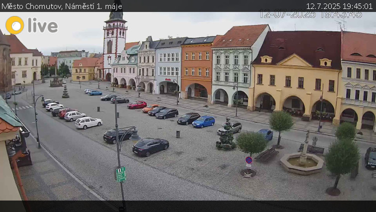 Město Chomutov - Náměstí 1. máje - 12.7.2025 v 19:45 Město Chomutov - Náměstí 1. máje - 12.7.2025 v 19:45