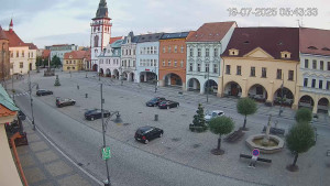 Město Chomutov - Náměstí 1. máje - 19.7.2025 v 05:45