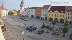 Město Chomutov - Náměstí 1. máje - 15.8.2025 v 07:45