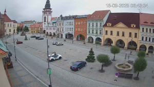 Město Chomutov - Náměstí 1. máje - 15.9.2025 v 06:45