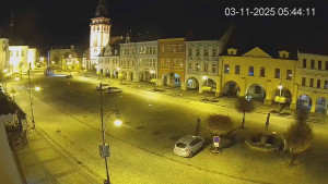 Město Chomutov - Náměstí 1. máje - 3.11.2025 v 05:45