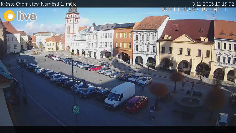 Město Chomutov - Náměstí 1. máje - 3.11.2025 v 10:15