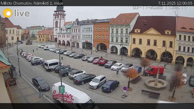 Město Chomutov - Náměstí 1. máje - 7.11.2025 v 12:00