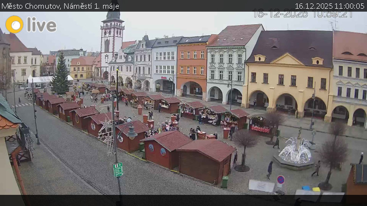 Město Chomutov - Náměstí 1. máje - 16.12.2025 v 11:00