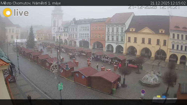 Město Chomutov - Náměstí 1. máje - 21.12.2025 v 12:15