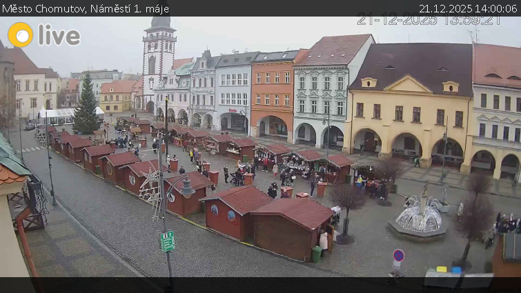 Město Chomutov - Náměstí 1. máje - 21.12.2025 v 14:00
