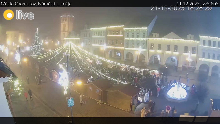 Město Chomutov - Náměstí 1. máje - 21.12.2025 v 18:30