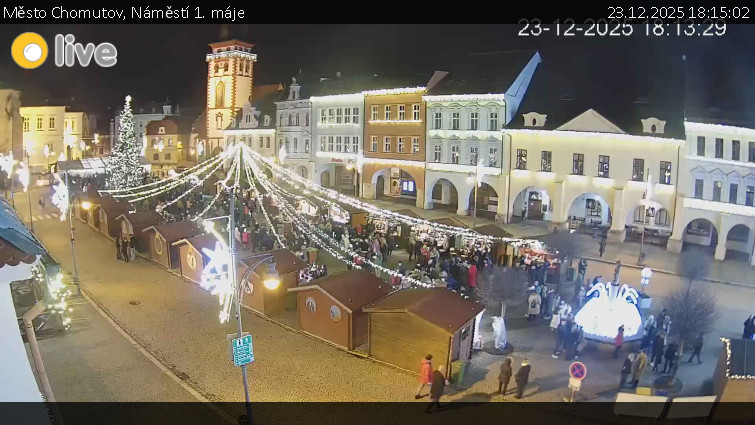 Město Chomutov - Náměstí 1. máje - 23.12.2025 v 18:15