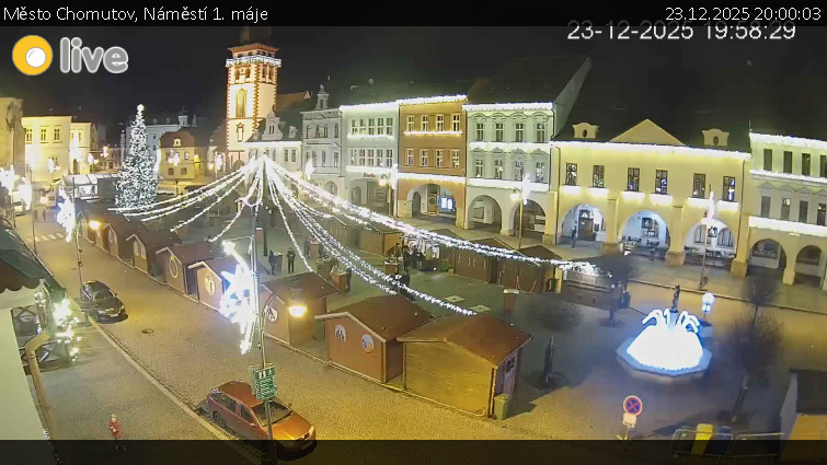 Město Chomutov - Náměstí 1. máje - 23.12.2025 v 20:00