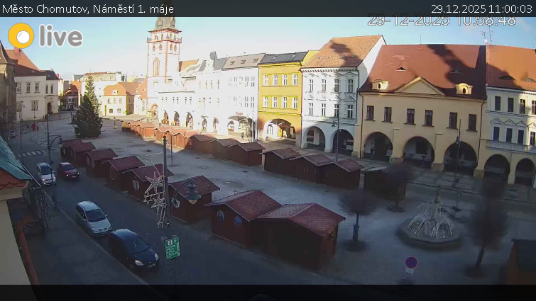 Město Chomutov - Náměstí 1. máje - 29.12.2025 v 11:00