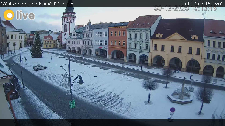 Město Chomutov - Náměstí 1. máje - 30.12.2025 v 15:15