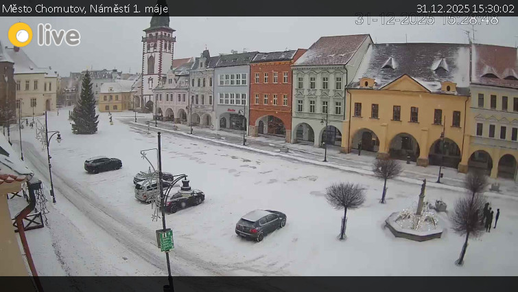 Město Chomutov - Náměstí 1. máje - 31.12.2025 v 15:30
