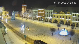 Město Chomutov - Náměstí 1. máje - 1.1.2026 v 01:30