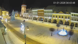 Město Chomutov - Náměstí 1. máje - 1.1.2026 v 04:45