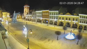 Město Chomutov - Náměstí 1. máje - 2.1.2026 v 04:30 Město Chomutov - Náměstí 1. máje - 2.1.2026 v 04:30