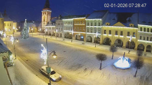 Město Chomutov - Náměstí 1. máje - 2.1.2026 v 07:30 Město Chomutov - Náměstí 1. máje - 2.1.2026 v 07:30