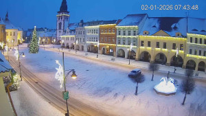 Město Chomutov - Náměstí 1. máje - 2.1.2026 v 07:45