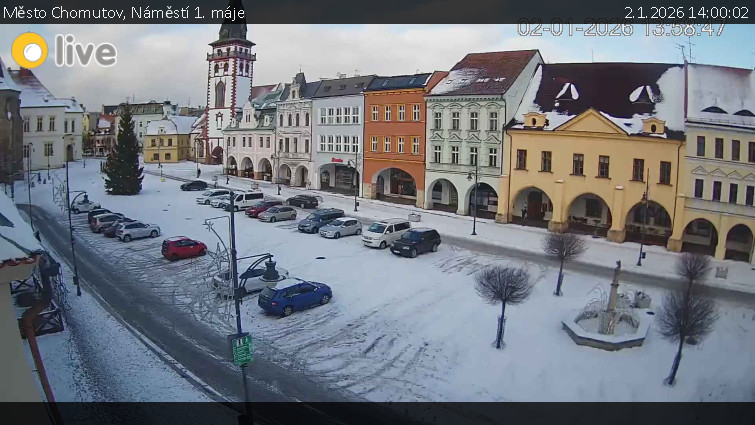 Město Chomutov - Náměstí 1. máje - 2.1.2026 v 14:00