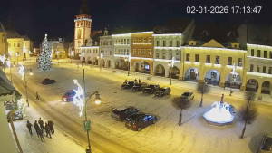 Město Chomutov - Náměstí 1. máje - 2.1.2026 v 17:15 Město Chomutov - Náměstí 1. máje - 2.1.2026 v 17:15