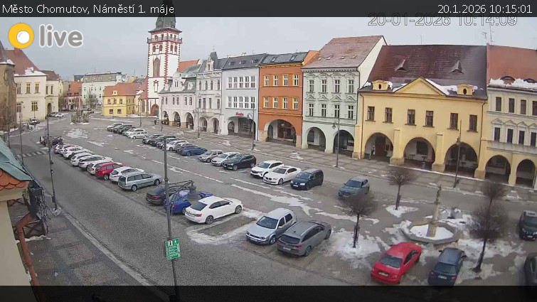 Město Chomutov - Náměstí 1. máje - 20.1.2026 v 10:15