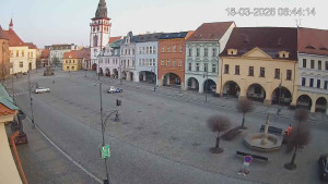 Město Chomutov - Náměstí 1. máje - 18.3.2026 v 06:45