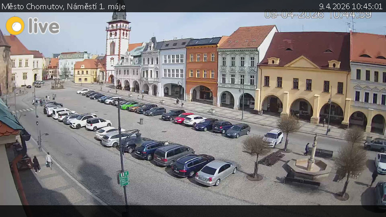 Město Chomutov - Náměstí 1. máje - 9.4.2026 v 10:45