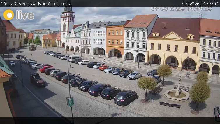 Město Chomutov - Náměstí 1. máje - 4.5.2026 v 14:45