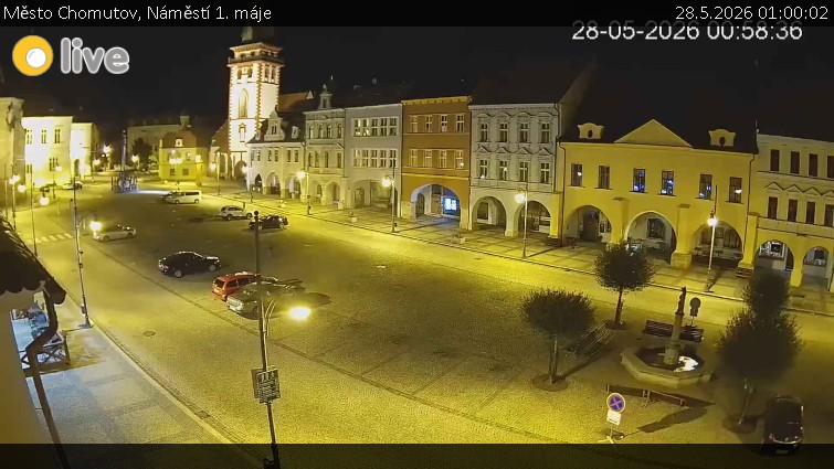 Město Chomutov - Náměstí 1. máje - 28.5.2026 v 01:00