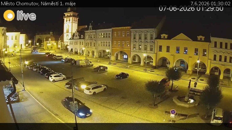 Město Chomutov - Náměstí 1. máje - 7.6.2026 v 01:30
