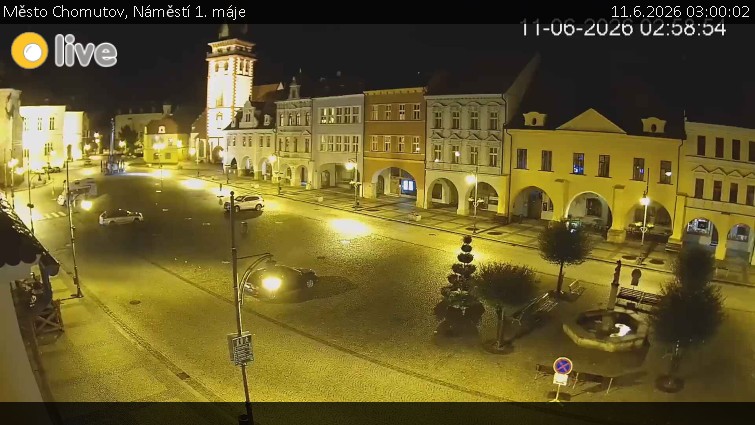 Město Chomutov - Náměstí 1. máje - 11.6.2026 v 03:00