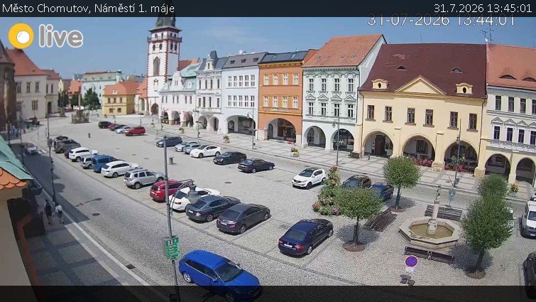 Město Chomutov - Náměstí 1. máje - 31.7.2026 v 13:45