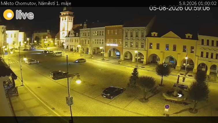 Město Chomutov - Náměstí 1. máje - 5.8.2026 v 01:00