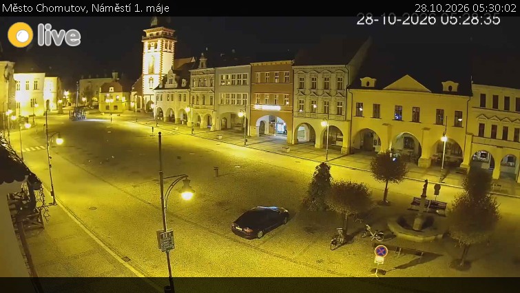 Město Chomutov - Náměstí 1. máje - 28.10.2026 v 05:30
