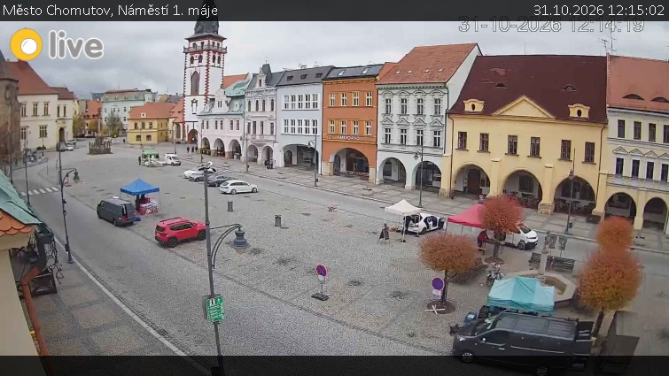 Město Chomutov - Náměstí 1. máje - 31.10.2026 v 12:15