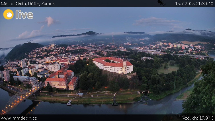 Město Děčín - Děčín, Zámek - 15.7.2025 v 21:30 Město Děčín - Děčín, Zámek - 15.7.2025 v 21:30