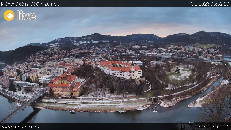 Město Děčín - Děčín, Zámek - 3.1.2026 v 08:32